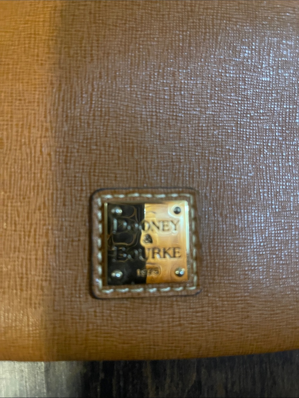 Dooney & Bourke Crossbody Bag - Tan/Camel Color - Picture 4 of 6